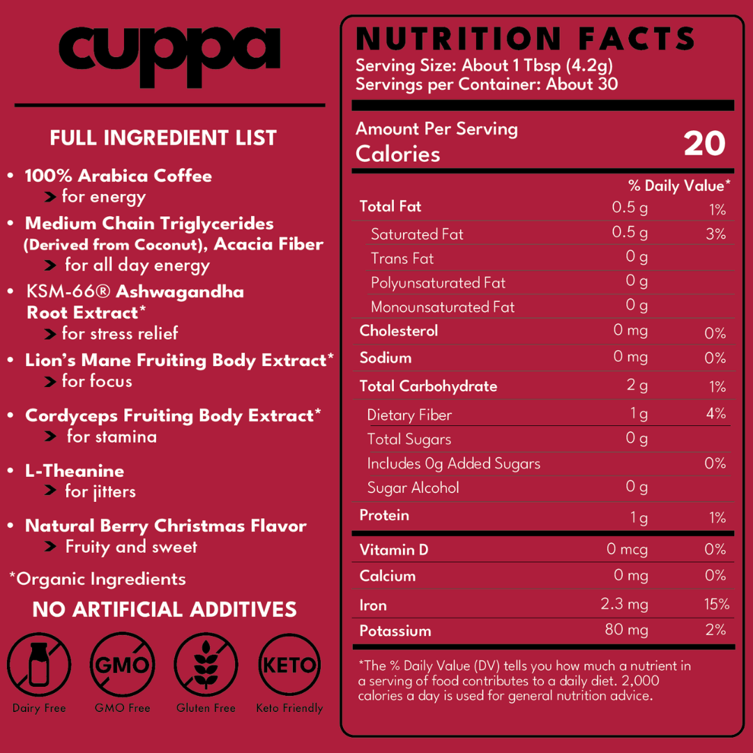 Healthy Coffee – Berry Christmas, Instant