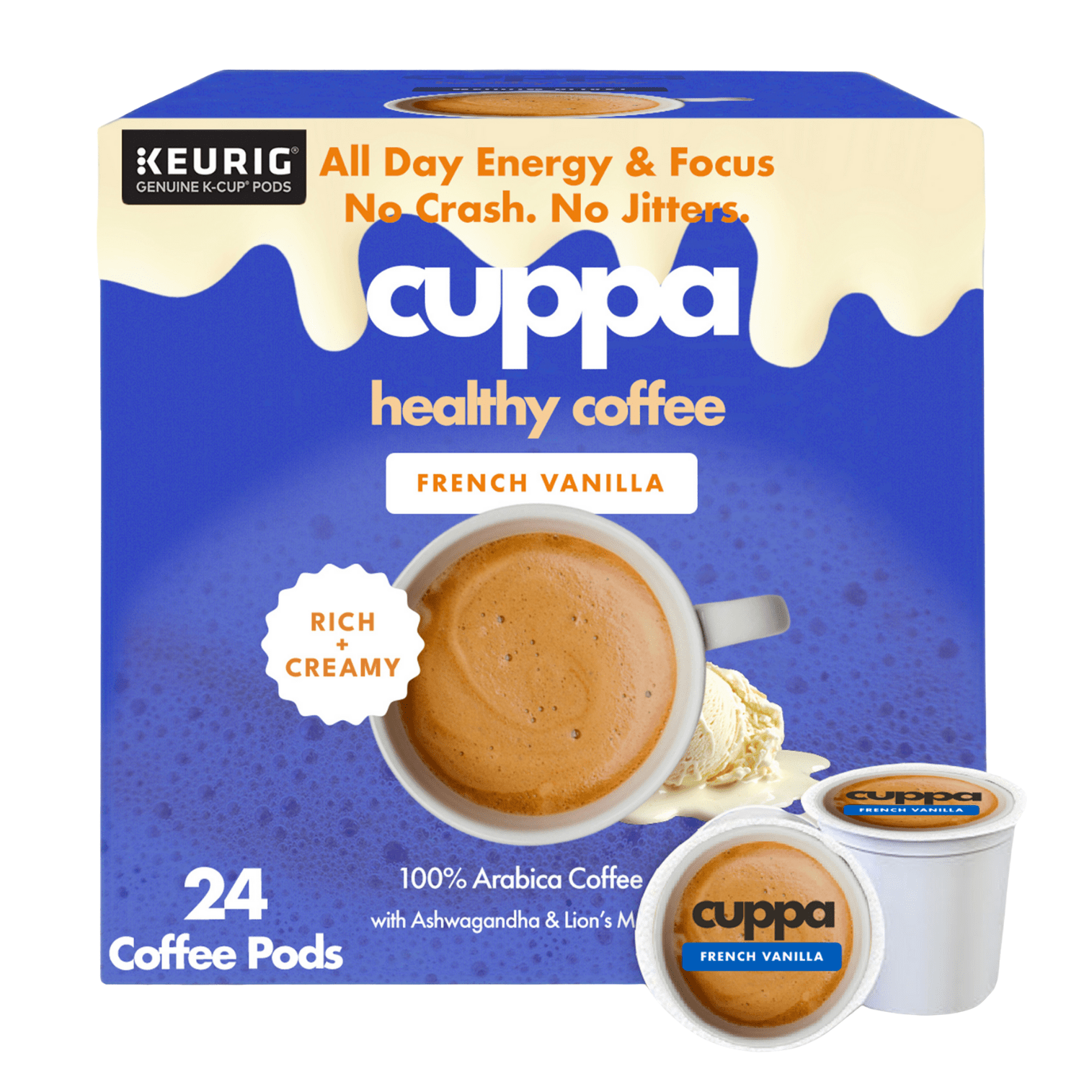 French Vanilla|K-Cup|24 servings
