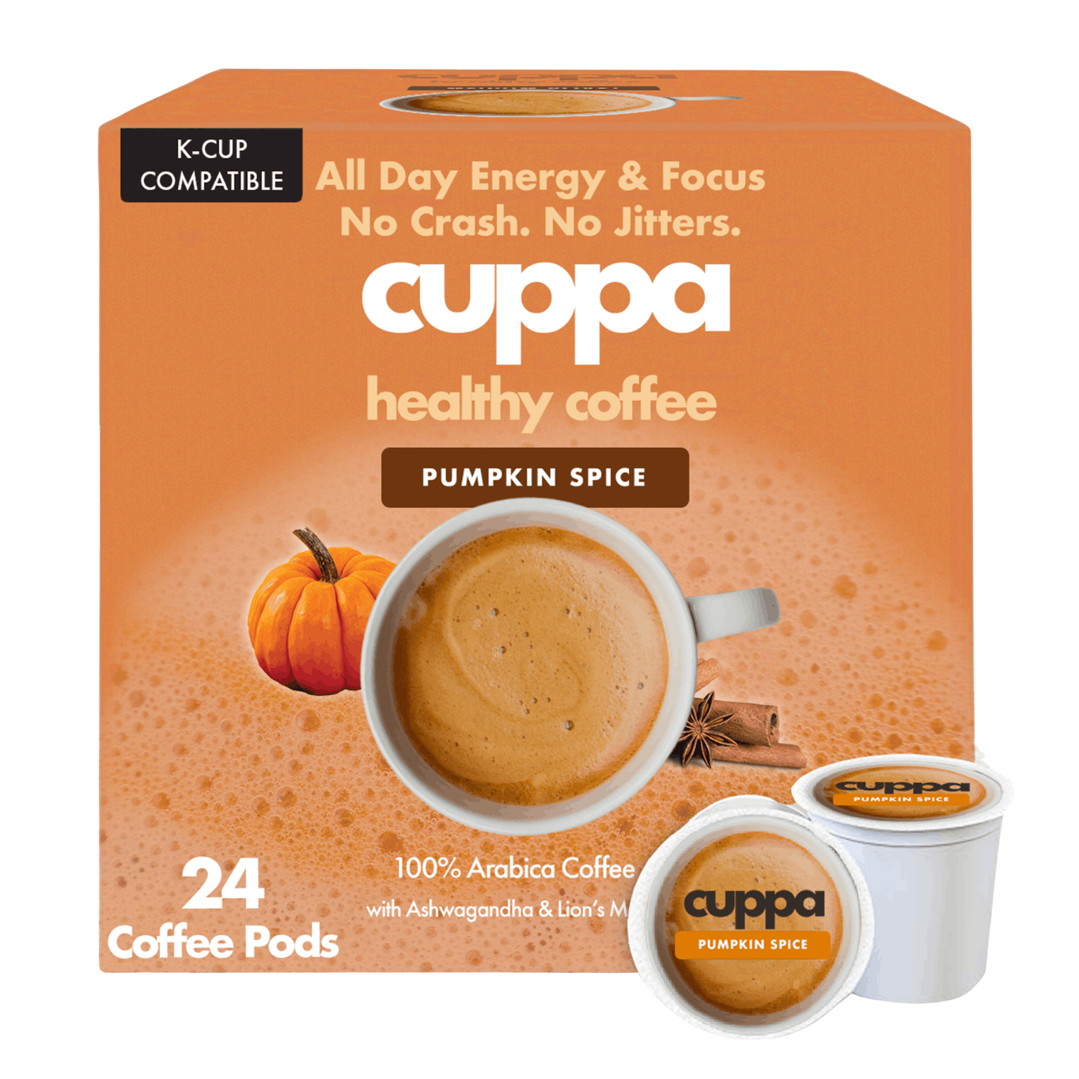Pumpkin Spice|Pods|24 servings