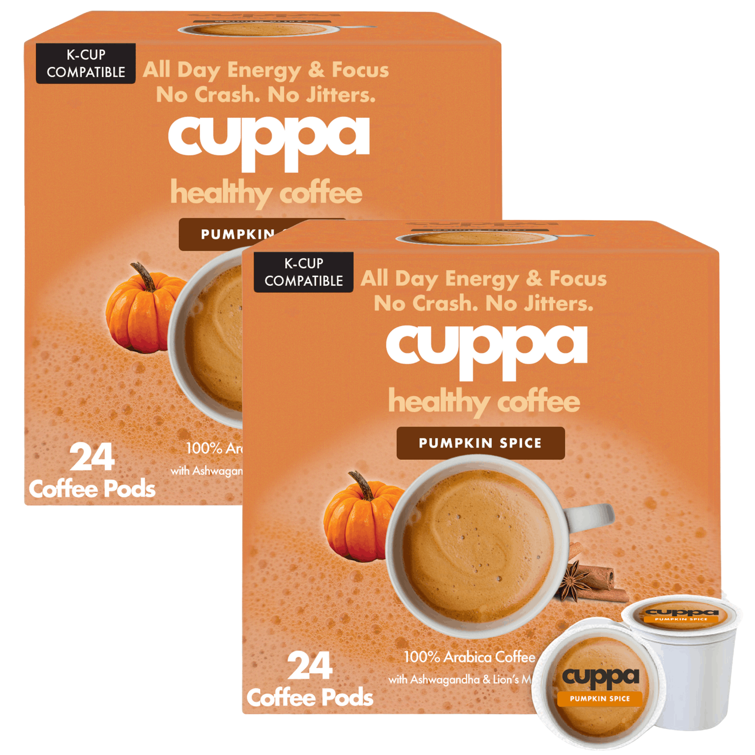 Pumpkin Spice|Pods|48 servings