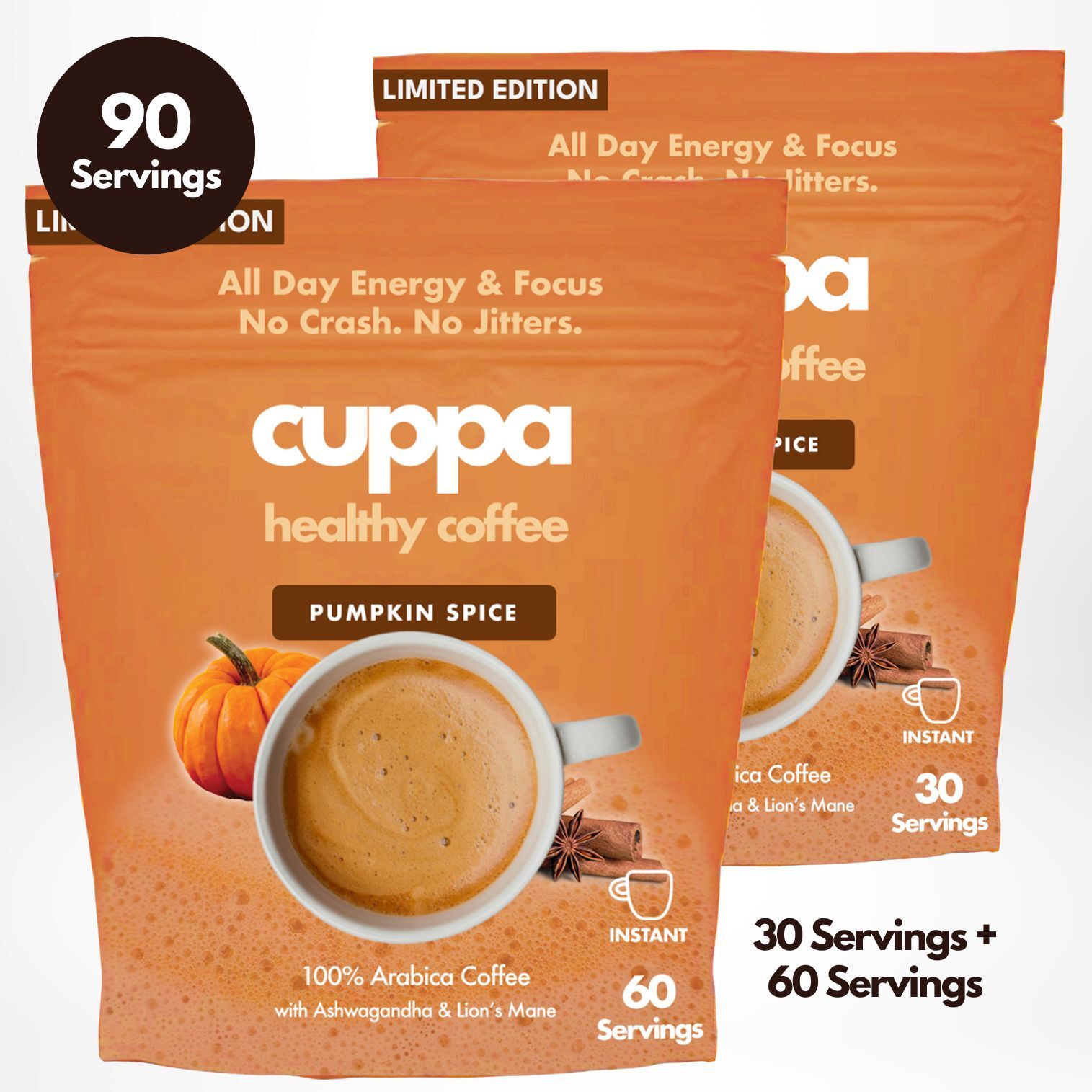 Pumpkin Spice|Instant|90 servings