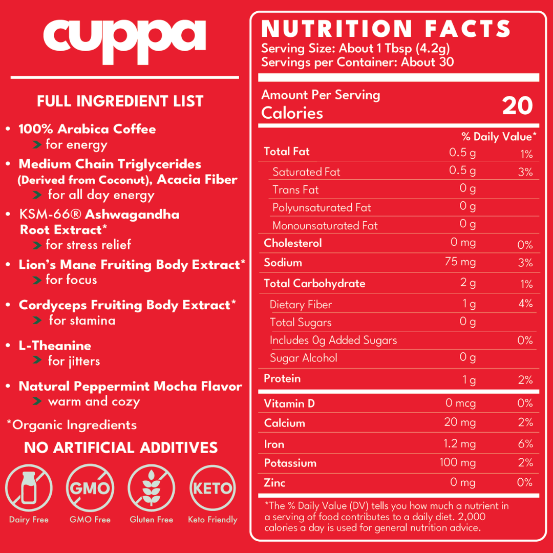 Peppermint Mocha|Instant|60 servings