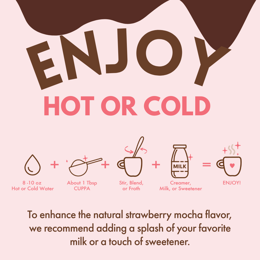 Strawberry Mocha|Instant|30 servings